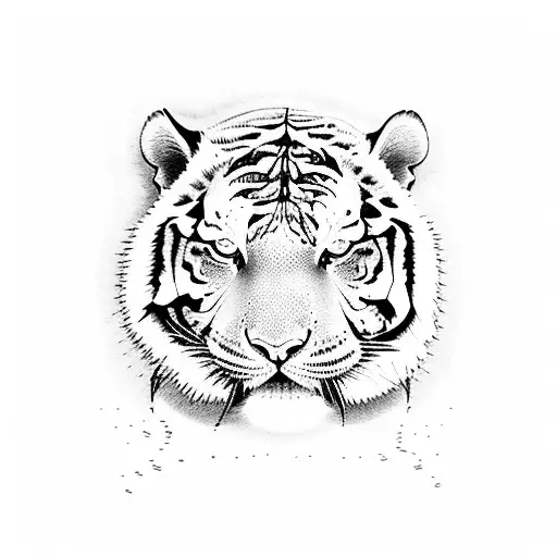 Angry And Deep Tiger