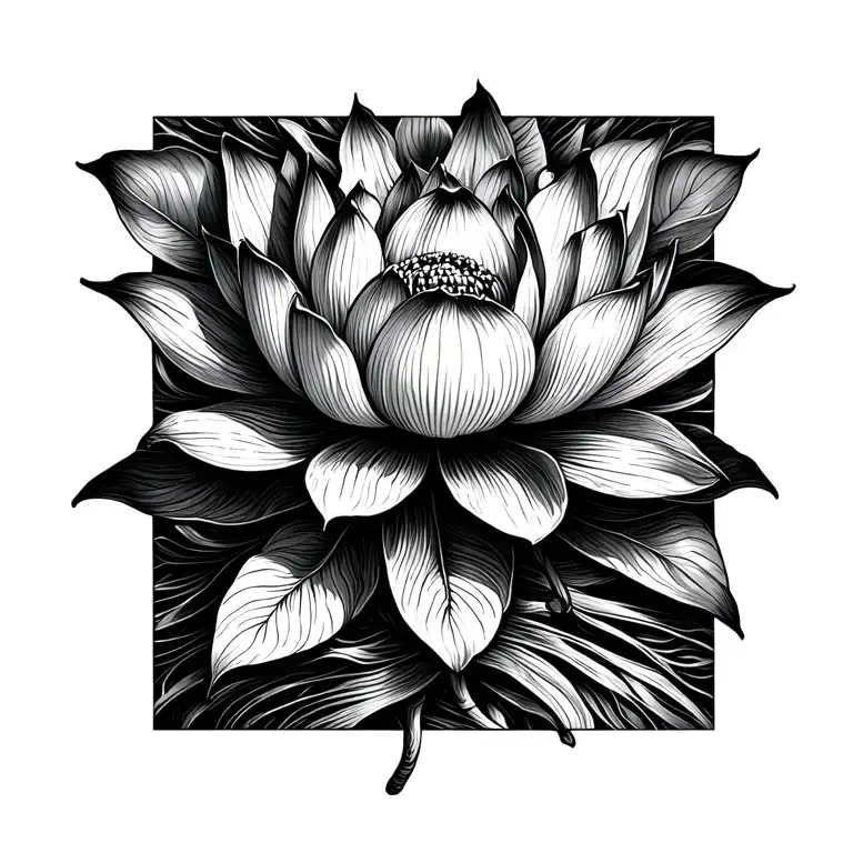 Anahata Lotus Flower Intertwined