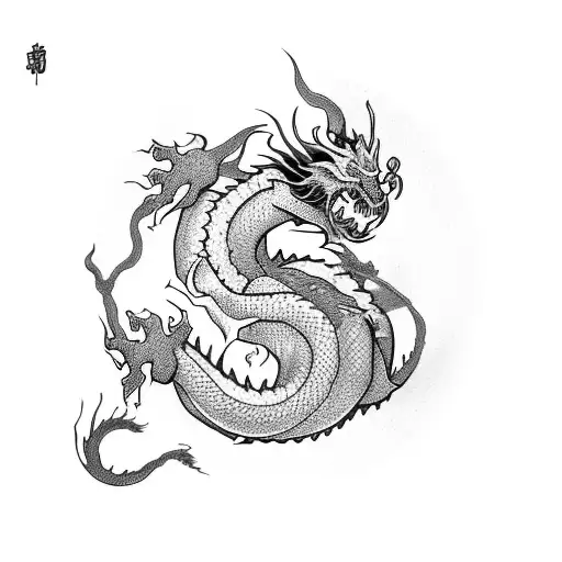 Dragon Eats Human Heart