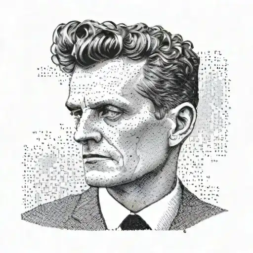 Ludwig Wittgenstein Portrait