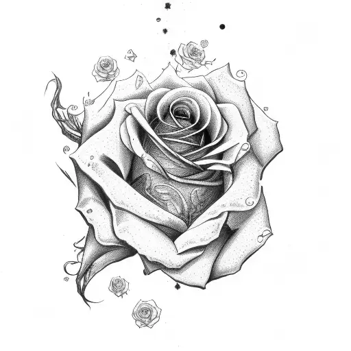 Rose B Libra Sign Fallen Angel