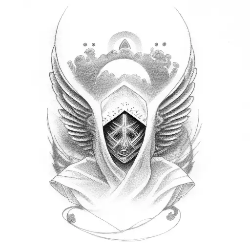 Guardian Angel With Right Side Is Broke