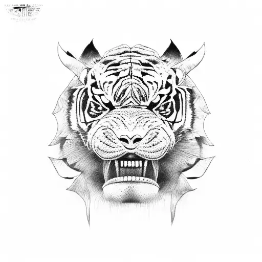 Oni Mask Tiger