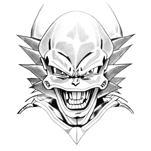 Dragon Ball Z With Skeleton