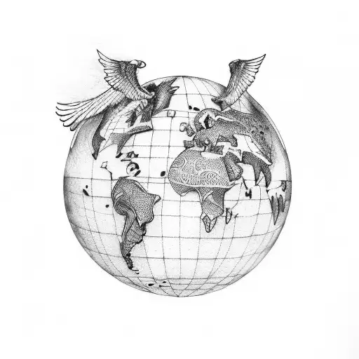 Winged Globe