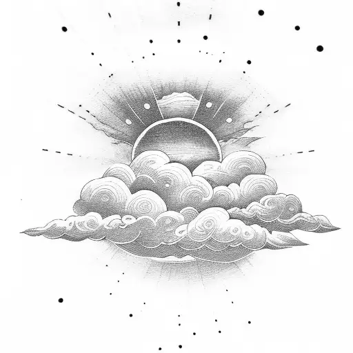 Bible Verse With Clouds And Sunset