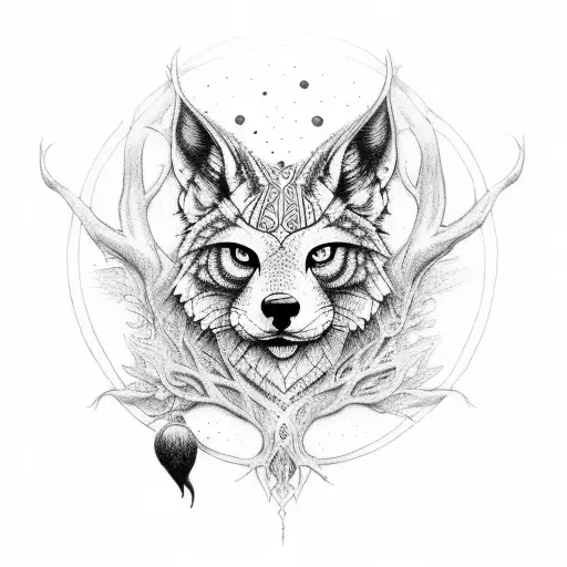 Woodland Spirit With Animals Gothic