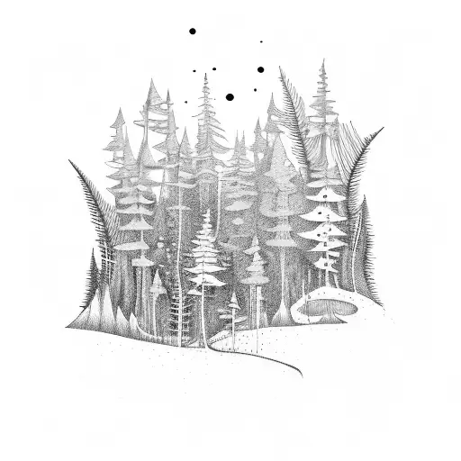 Engineer Exploring A Mysterious Forest