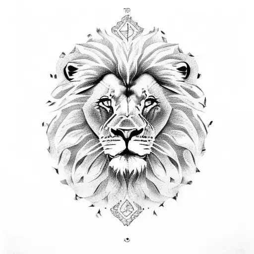 Lion Paw With Leo Sign