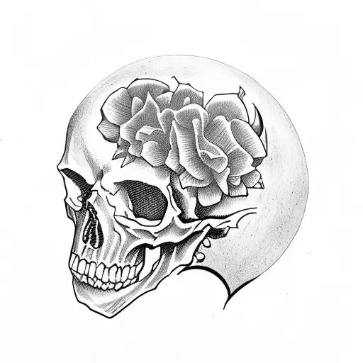 Skull Harley Davidson Vanlife Trip