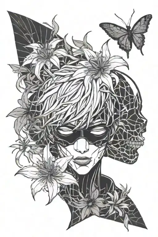 Anime Tokyo Ghoul With A Spider Lilies