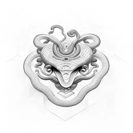 Lotus Medusa Snake Moutain