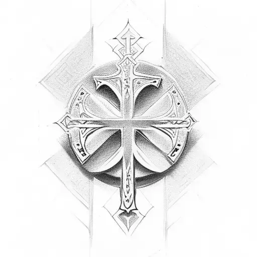 Christian Cross But Not Too Religious