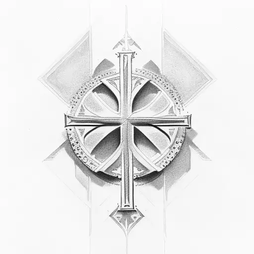 Christian Cross But Not Too Religious