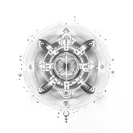 Semicolon With Water And Air Symbols