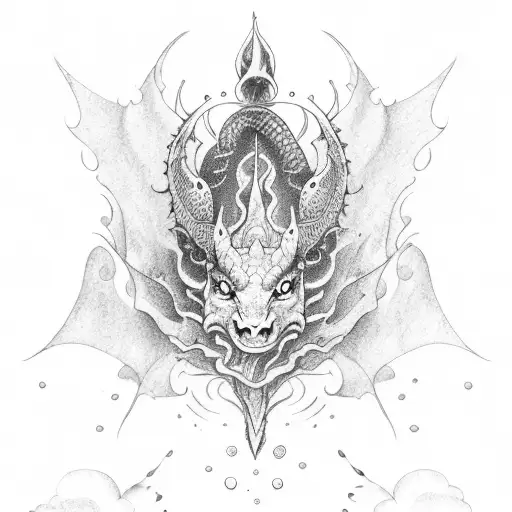 Aquarius And Water Dragon