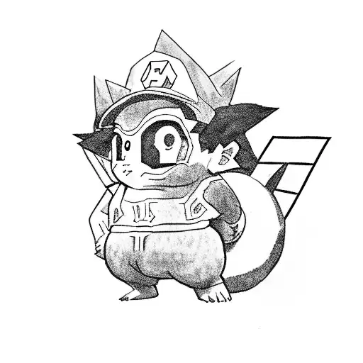 Goku And Mario And Link And Pikachu And Darth Vader