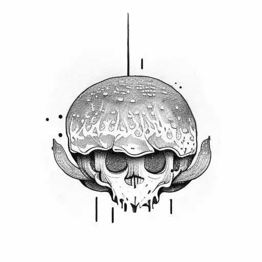 A Mushroom Skull