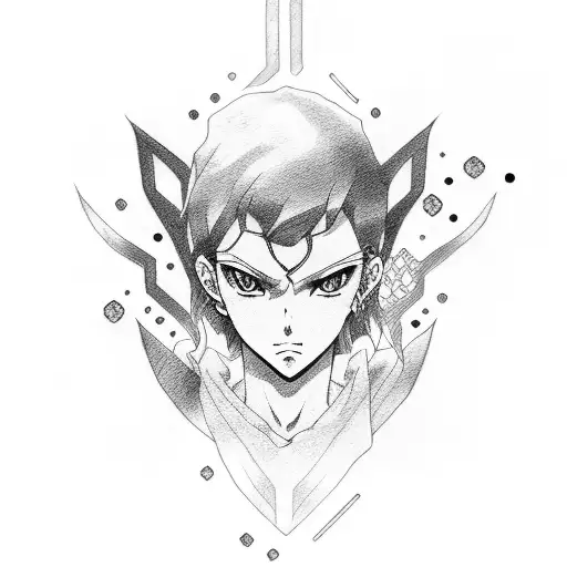 Anime Dark Lettering