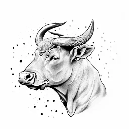Head Of A Bull