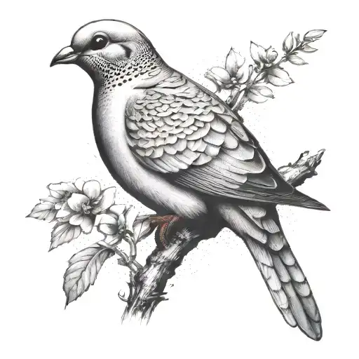 Mourning Dove Perched