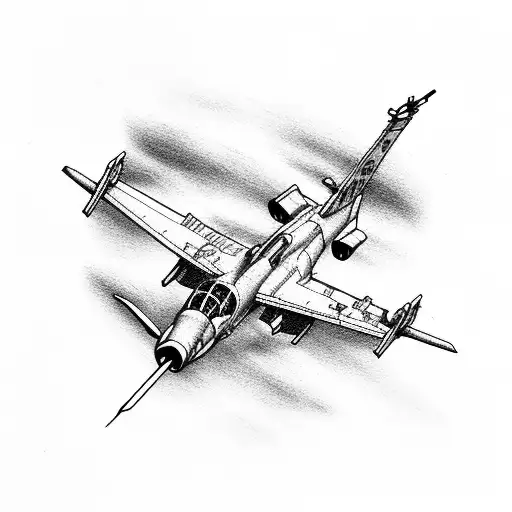 A-6 Intruder Airplane