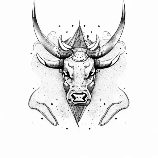 Bull With Fly And Dragon