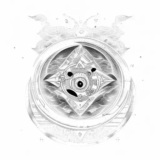 Moon And Scopio Zodiac Sign