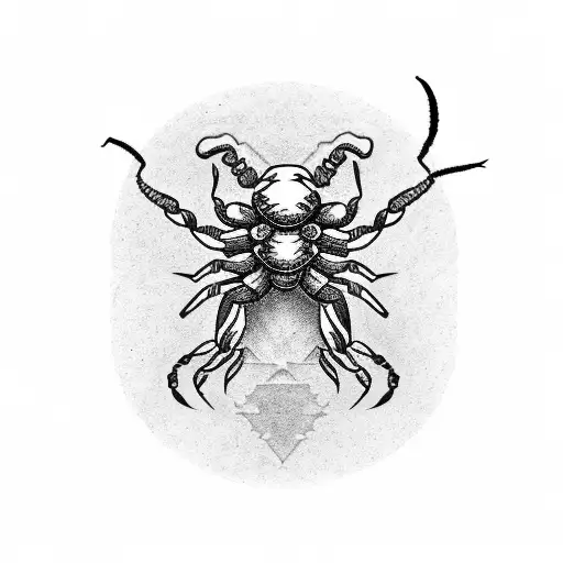 Scorpion With Birthdate