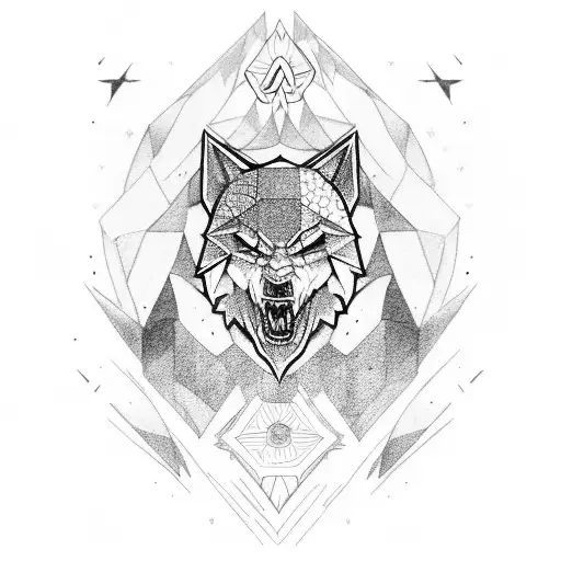 Star Behind Wolfhead Out Of The Witcher