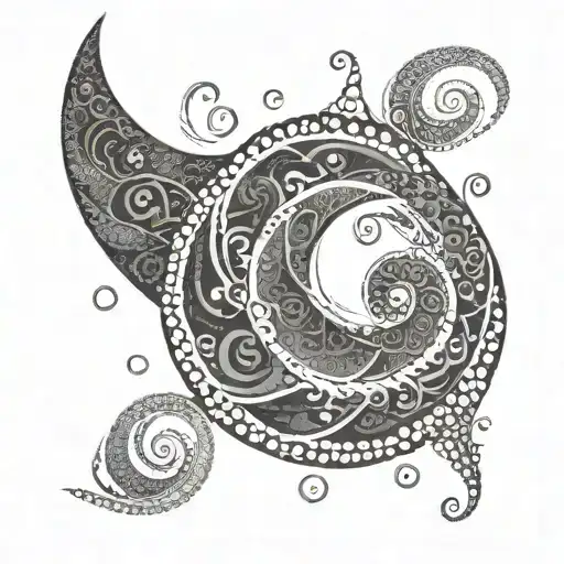Koru Spiral Design Symbolizing New Life