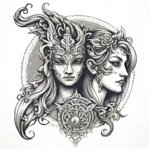 1St Decan Gemini With 2Nd Decan Gemini