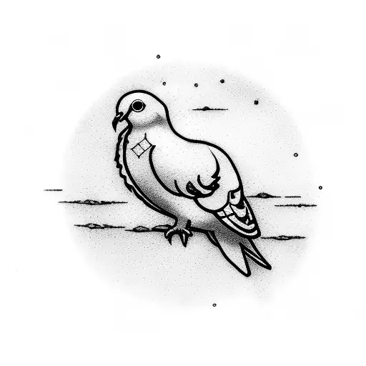 Dove With Cross