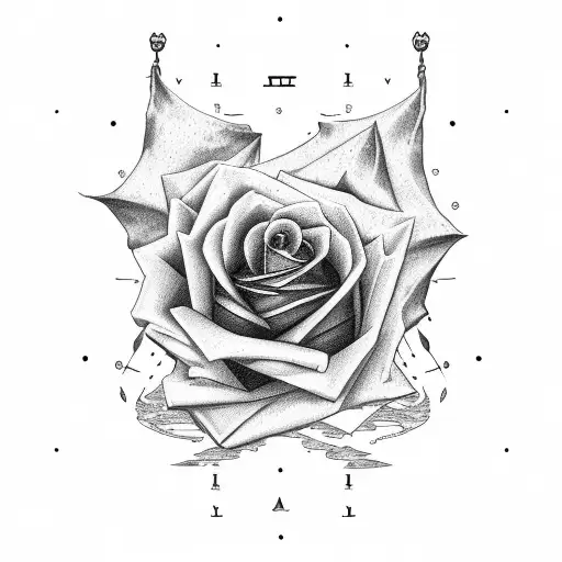 Rose And Israel Map With Air Plane