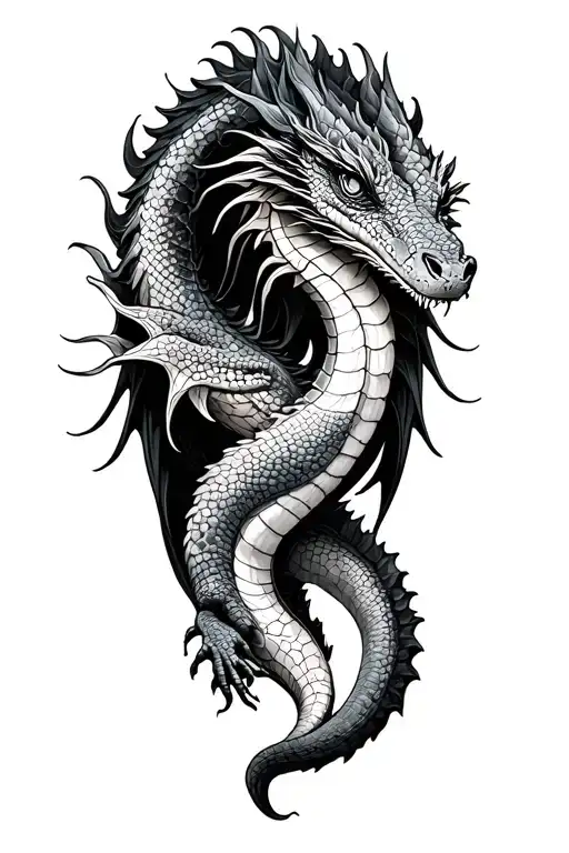 Water Dragon Wrapped