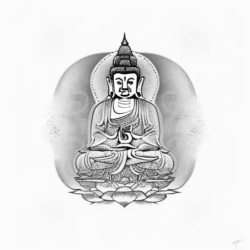 Dos Buddha Gordo Con Barba