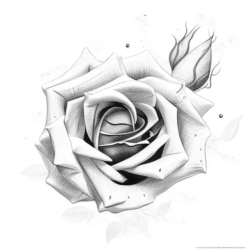 Rose With The Word Maddison