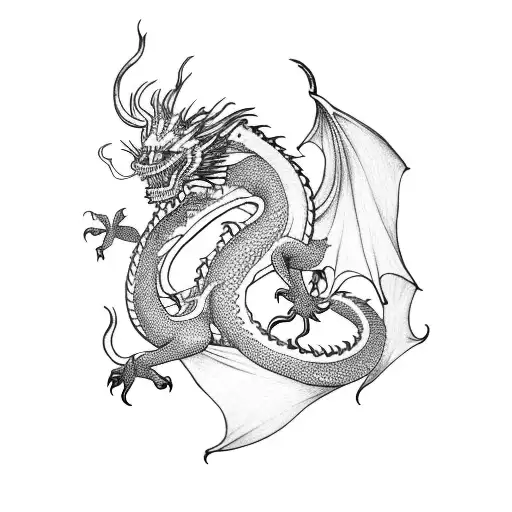 Dragon Eating Its Own Tail Band