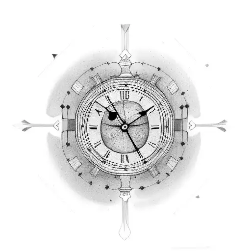 A Clock With Birtdate Of My Children