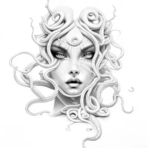 Sexy Woman Medusa