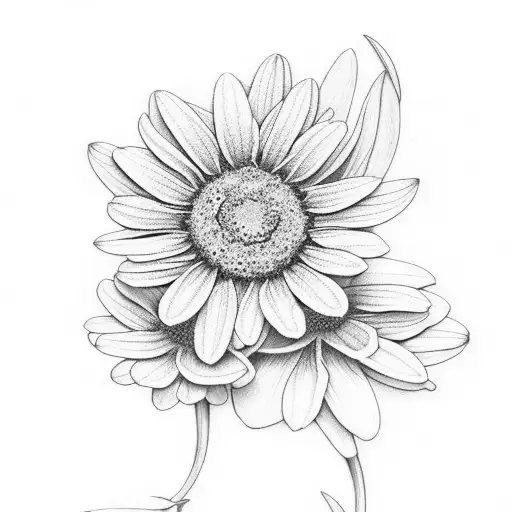 Daisy And Garden Phlox