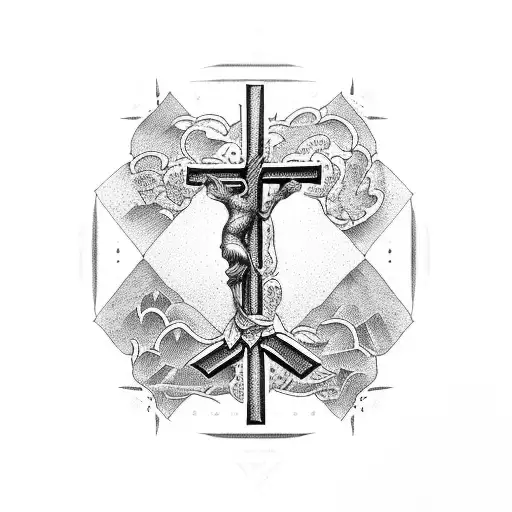 Bible Verse 3 Crosses