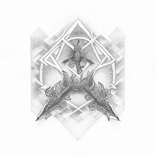 Word Loyalty With Flames