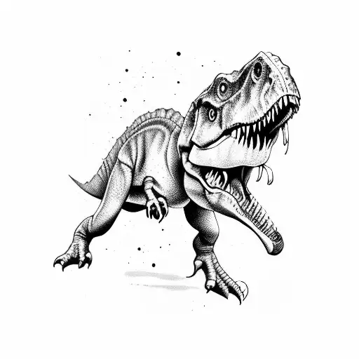 Baby Dinosaur T-rex Mupet