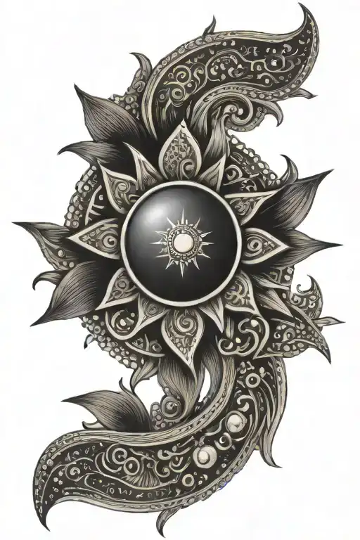 Karna Sun Symbol And Bow Made