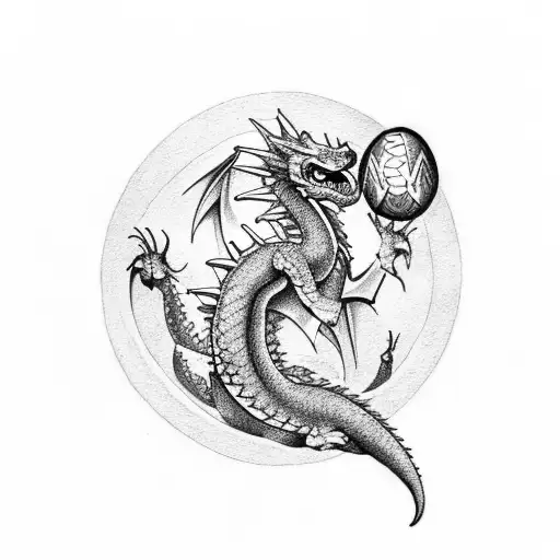 Dragon Doing Kamehameha