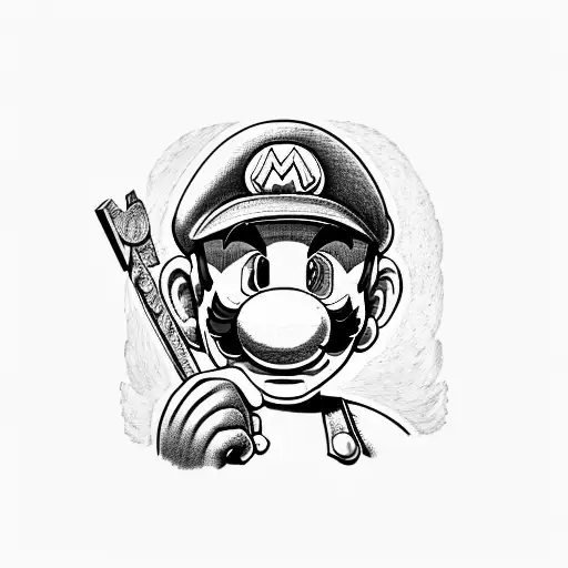 Mario With A Wrench