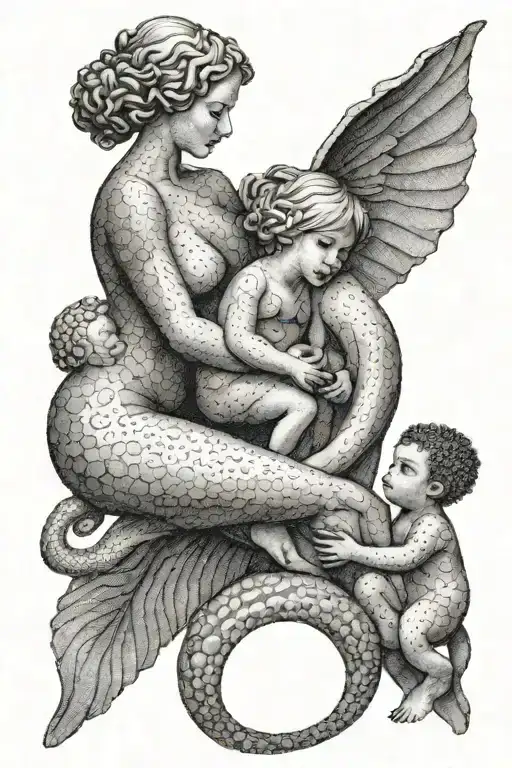Cancer Aquarius Mother 2 Children