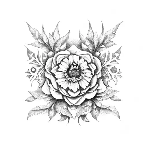 Victorian Gothic Floral Spooky