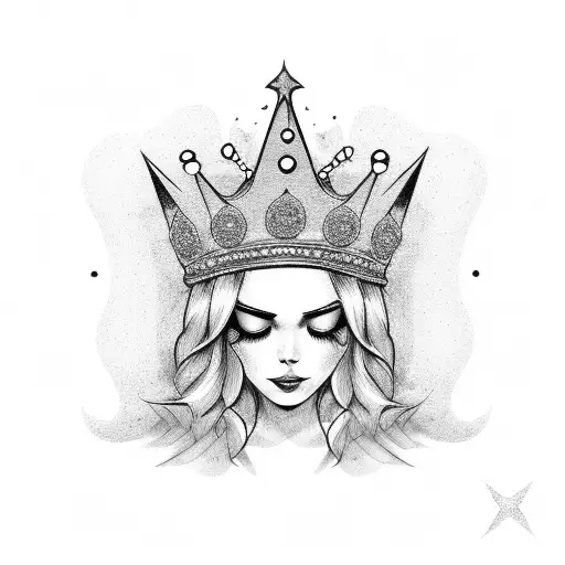 K With A Crown With A Star